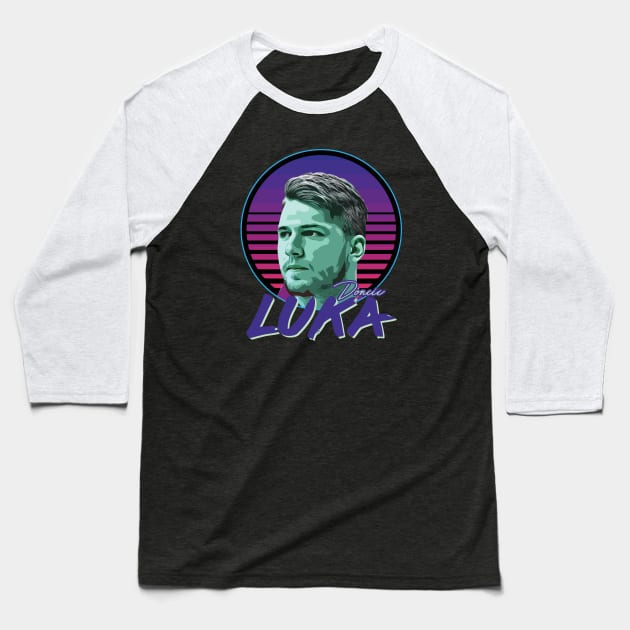 Luka Doncic Baseball T-Shirt by slawisa